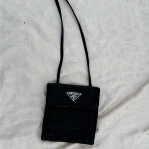 Prada Elegant Black Mini Crossbody